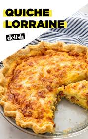 This Cheesy Bacon Quiche Will Be Demolished In Seconds At Your Holiday Brunch Recipe Quiche Recipes Easy Quiche Lorraine Recipe Food