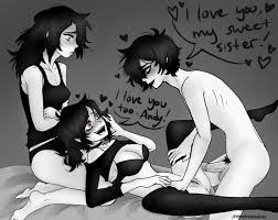 the coffin of andy and leyley, andrew graves, ashley graves, 1boy, 2girls -  R34 Vault