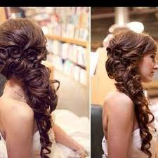 Very Nice One Sided Hairstyle Wedding Ideas Long Hair Styles Hair Styles Prom Hair