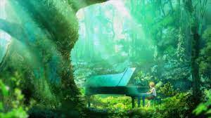 Piano No Mori Piano Best Collection I Anime Screenshots Anime Background Piano