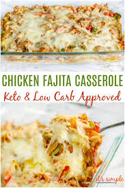 Chicken Fajita Casserole Is An Easy 30 Minute Dinner Idea That Will Satisfy Both The Adults And Kids In 2020 Chicken Fajita Casserole Recipes Homemade Fajita Seasoning