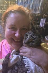 Moscato the one-eyed cat settling into new home