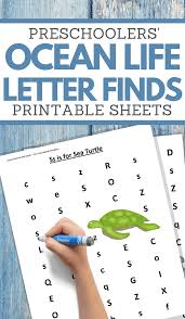 What is cognitive development in adults? Ocean Animals Unit Study Find A Letter Worksheets 3 Boys And A Dog