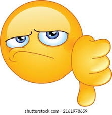 2+ Thousand Thumbs Down Emoji Royalty-Free Images, Stock Photos & Pictures  | Shutterstock