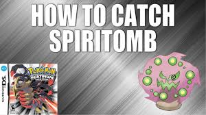 Spiritomb is a secret encounter in the crown tundra and can be done at any point while playing. How To Catch Spiritomb In Pokemon Platinum On Emulator Youtube