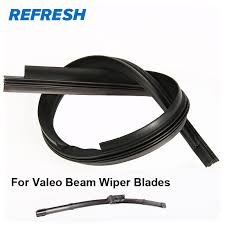 us 1 74 20 off refresh high quality long life wiper refill surface with teflon technology natural rubber for valeo type beam wiper blade only in