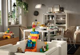 The finished living room set. Bygglek 201 Piece Lego Brick Set Mixed Colours Ikea