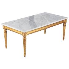 Discover prices, catalogues and new features. Louis Xvi Style Giltwood Coffee Table With Marble Top 1940s At 1stdibs
