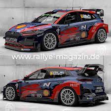 Die in den letzten 25 jahren . Rallye Magazin Hyundai Kona Wrc 2022 Concept Lp Design Facebook