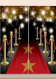 Check out these decorating ideas to turn your living room into the walk of fame. 5 Ft Hollywood Party Decorations Scene Setter Movie Oscars Red Carpet Photo Prop Party Supplies Apexlab Party Decorations