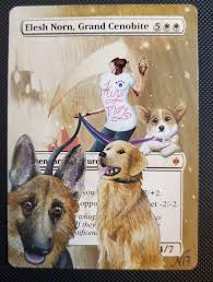 My friends said this is the most cursed alter I own : rmagicTCG