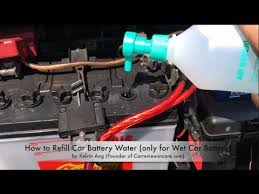 Titanium car antenna myvi axia alza viva aruz bezza saga blm/flx persona exora waja toyota honda suzuki nissan. How To Refill Car Battery Water In 2 Minutes Asian Version Youtube