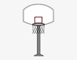 Funny sea creatures underwater cartoon drawing mini basketball hoop. Basketball Board Ring Clipart Png Draw A Basketball Goal Png Image Transparent Png Free Download On Seekpng