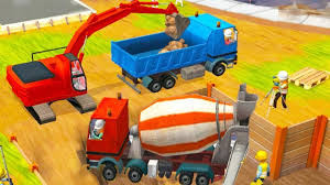 Traverser le terrain raboteux rude haut avec des animations 3d étonnantes. Petits Constructeurs Camions Grue Excavateur Jeux De Construction Amusant Pour Les Enfants Youtube