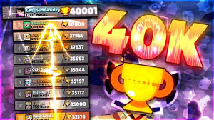 Today i'm gonna do my first ever brawl stars video. 40 000 Trophies World Record Push Sunbentley Viewer Party Youtube