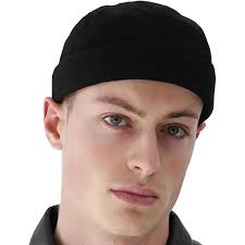 UNDERCONTROL Brimless Trawler Leon Harbour Camp Rolled Cuff Miki Cap Unisex  Sailor Skull Outdoor Hat Fisherman Tactical Buckle No Visor Docker Beanie  for Men & Women Korea (Black) : Amazon.ca: Clothing, Shoes