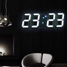 The dual usb ports of the clock allow you to charge your phone and tablets at night. Led Digital Wall Clock Modern Design Watch Clocks 3d Living Room Decor Table Alarm Nightlight Luminous Desktop Wall Clocks Aliexpress