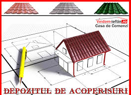 Tigla metalica bilka tigla ceramica tondach tigla metalica cu roca naturala decra tabla prefaltuita ferestre de mansarda sistem de scurgere. Schita Acoperis Case Tiglametalicaieftina