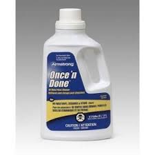 Armstrong 64 Oz Once N Done Floor Cleaner 00330806 Floor Cleaner Tile Floor Cleaner Flooring