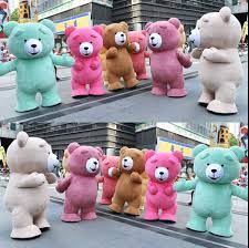 Outdoor Teddy Bear Inflatable Mascot Costume Suits Cosplay Party Dress  Outfits Advertising Carnival Halloween S4 - CosplayWare.com