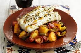 Spanish Fish Recipe Patatas Bravas Tesco Real Food Recipe Bbc Good Food Recipes Tesco Real Food Food
