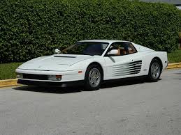 Wolf Of Wall Street Ferrari Testarossa For Sale Ferrari Testarossa White Ferrari Street Racing Cars