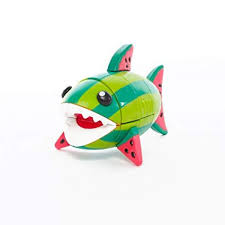 Puzoodles Puzzle Pets Melon Bites 25 Pieces Pets Monkey Cookies Watermelon Shark