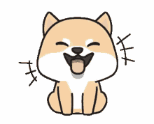 Dog laughing canine duckhunt animal fox dogs cartoon furry. Laugh Dog Gifs Tenor
