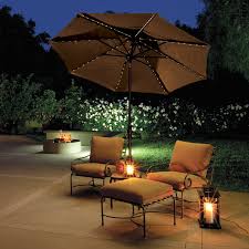 Belham Living 9 Ft Collar Tilt Lighted Patio Umbrella Www Hayneedle Com Patio Furniture For Sale Patio Umbrella Patio Furniture Sets