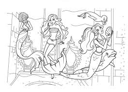 Do you like mermaids ? Barbie Dolphin Magic Coloring Pages Isla Barbie Ve Isla Denizde Yuzerken Bir Grup Yunus Onlari Farkeder Ve Yanlarina Gelir Designs By Cindyb