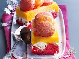 Carre Glace Aux Macarons Recettes Recette Recette Dessert Leger Recette Dessert Desserts De Fete