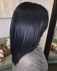 Something about my client @ryannnkil & this blue black formula = pure amazing ! Dark Blue Hair Colour Ideas Popsugar Beauty Australia