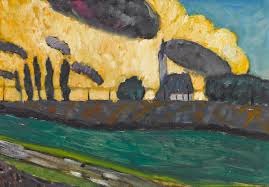 Gabriele münter, german painter who was closely affiliated with the artists' group der blaue reiter (the blue rider). Gabriele Munter Kirche Und Wolken 2 1911 Auktion 924