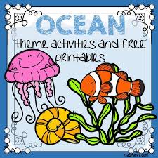 Oceans Animals Theme Activities And Printables For Preschool And Kindergarten Ocean Theme Preschool Ocean Theme Classroom Beach Theme Preschool