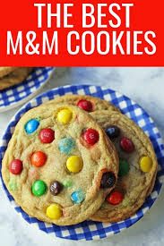 A soft homemade cookie everyone will love! Soft M M Cookies Modern Honey