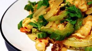 Pare•teri saya beli yg harga 2rb/bungkus•tomat•cabe rawit boleh atur sendiri pedas nya•bawang merah•bawang putih•garam•air secukupnya buat rendaman pare. Resep Dan Tips Memasak Tumis Pare Udang Pedas