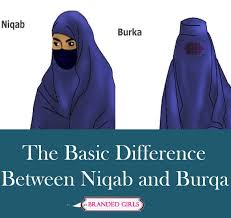The german chancellor told her conservative cdu party conference that wearing the burka should be outlawed 'wherever that. Burqa Niqab Hijab Difference