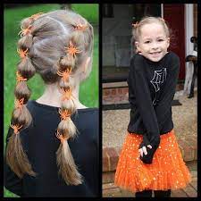 Pin For Later Spirited Halloween Hair Ideas To Complete Your Child S Costume Halloween Hair Hair Styles Wacky Hair