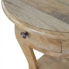 Top selected products and reviews. Mango Hill Round Side Table With Drawer And Shelf The Haven Home Interiors