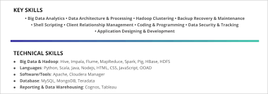 hadoop developer resume: 2020 guide