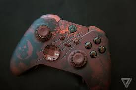 Gears Of War 4 Is Getting A Ridiculously Awesome Xbox Elite Controller Custom Xbox Custom Xbox One Controller Xbox