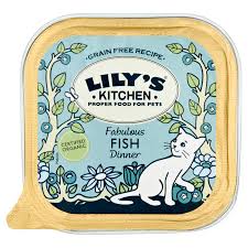 fish dinner for cats 85g lilys kitchen