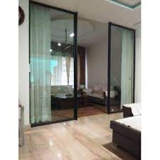 This is not only because of the original appearance, but also strength. Black Office Sliding Glass Door Interior Rs 135 Square Feet Mehta Glass Aluminium Works Id 21466078073