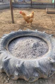 Fine sand and dry dirt fine sand mixed with some dry dirt makes a great base on which to build your chicken run's dust bath. How To Make A Dust Bath For Chickens
