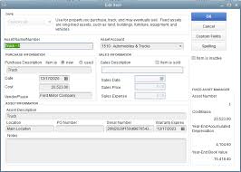 For example, they should have a value higher than $500, and they should. Simple Smart Fixed Asset Handling In Quickbooks Part 1 Insightfulaccountant Com