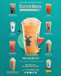 The hidden dutch bros secret menu has become a legend unto itself it recent years. April Is Here And These Featured Drinks Are Lookin Fresh Dutchbros Coffee Dbcanby April Featured Dutch Bros Drinks Dutch Bros Secret Menu Dutch Bros