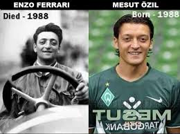 Enzo ferrari and mesut özil. Skores Reincarnation Facebook
