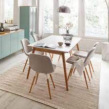 Made out of solid walnut, this dining table will keep your space lovely midcentury restored scandinavian modern teak dining table on tapered legs two extensions included. Scandinavian Design Dining Table Dot 1680 Tenzo Ab Oak Laminate Rectangular