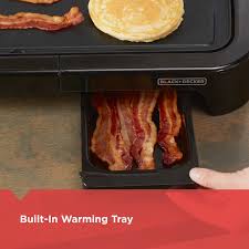 Black And Decker Electric Griddle Replacement Parts Black Decker Familysized Electric Griddle With Warming Tray And Drip Tray Gd2051b You Can Find More Details By Electric Griddle Breakfast Recipes Drip Tray