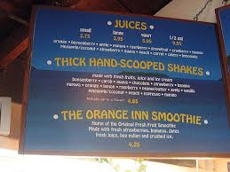 We look forward to seeing you soon! Orange Inn Roadfood